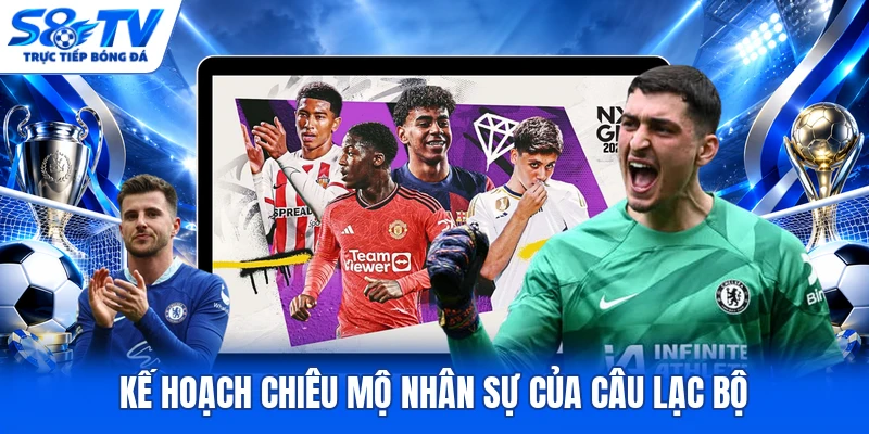 Kế hoạch chiêu mộ nhân sự của câu lạc bộ